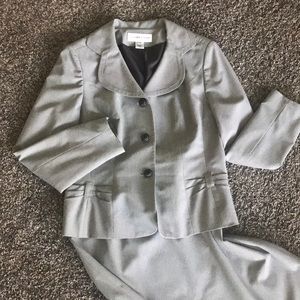 SOLD! JONES NY Two Piece Skirted Suit
